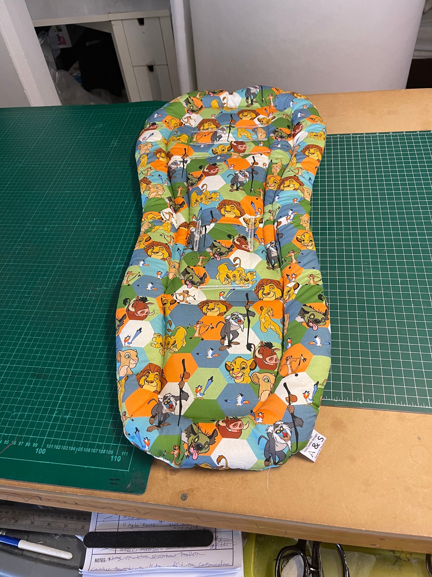 Double sided pram liners