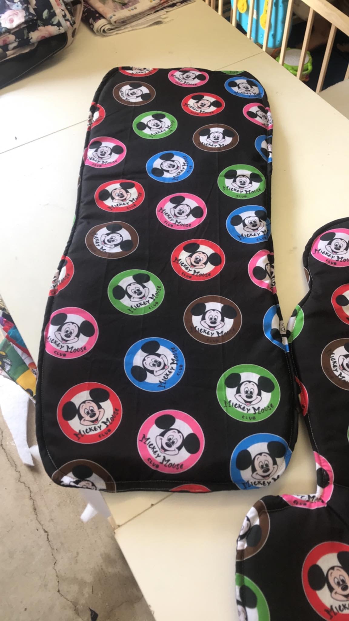 Mickey mouse pram outlet liner