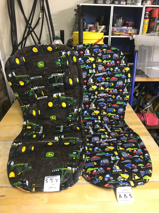 Double sided pram liners