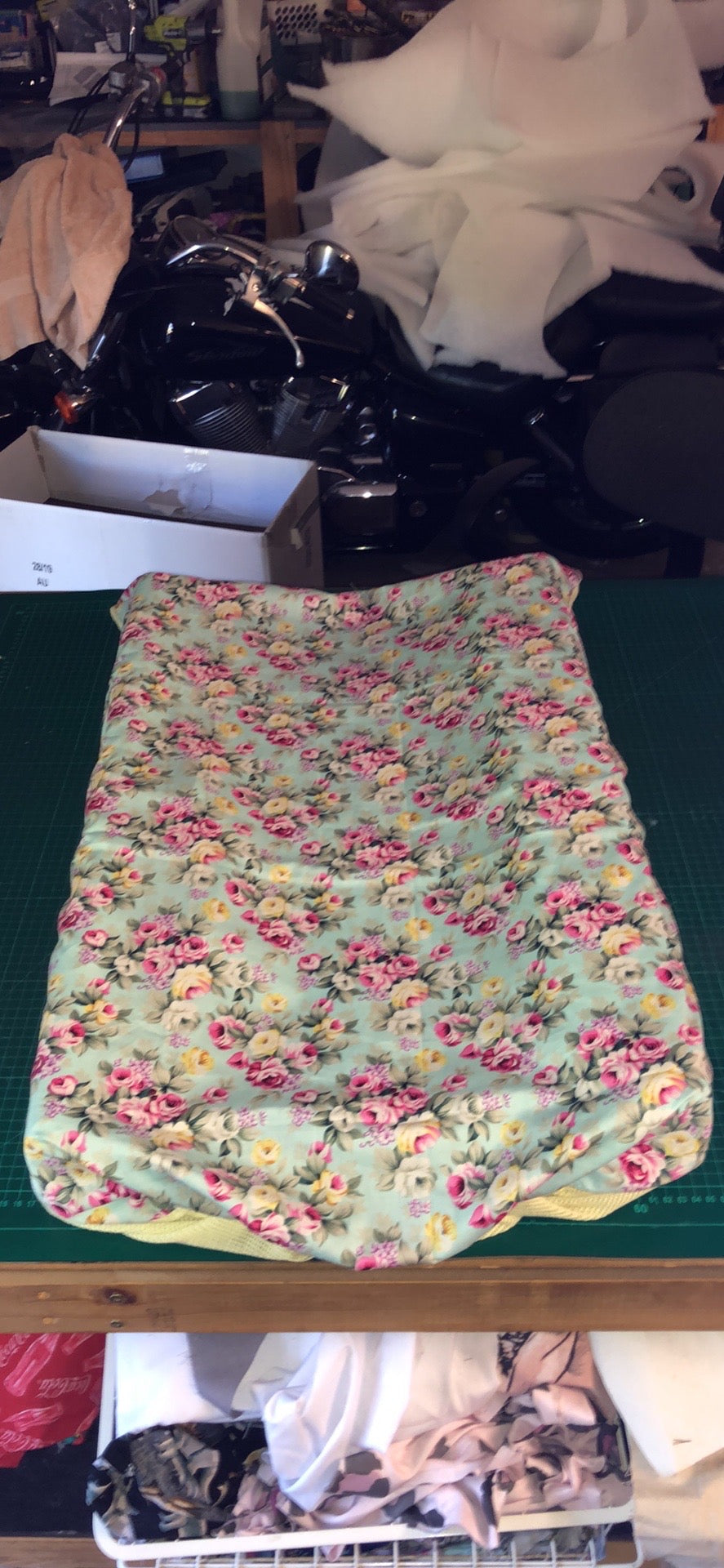 Change mat cover or bassinet sheet