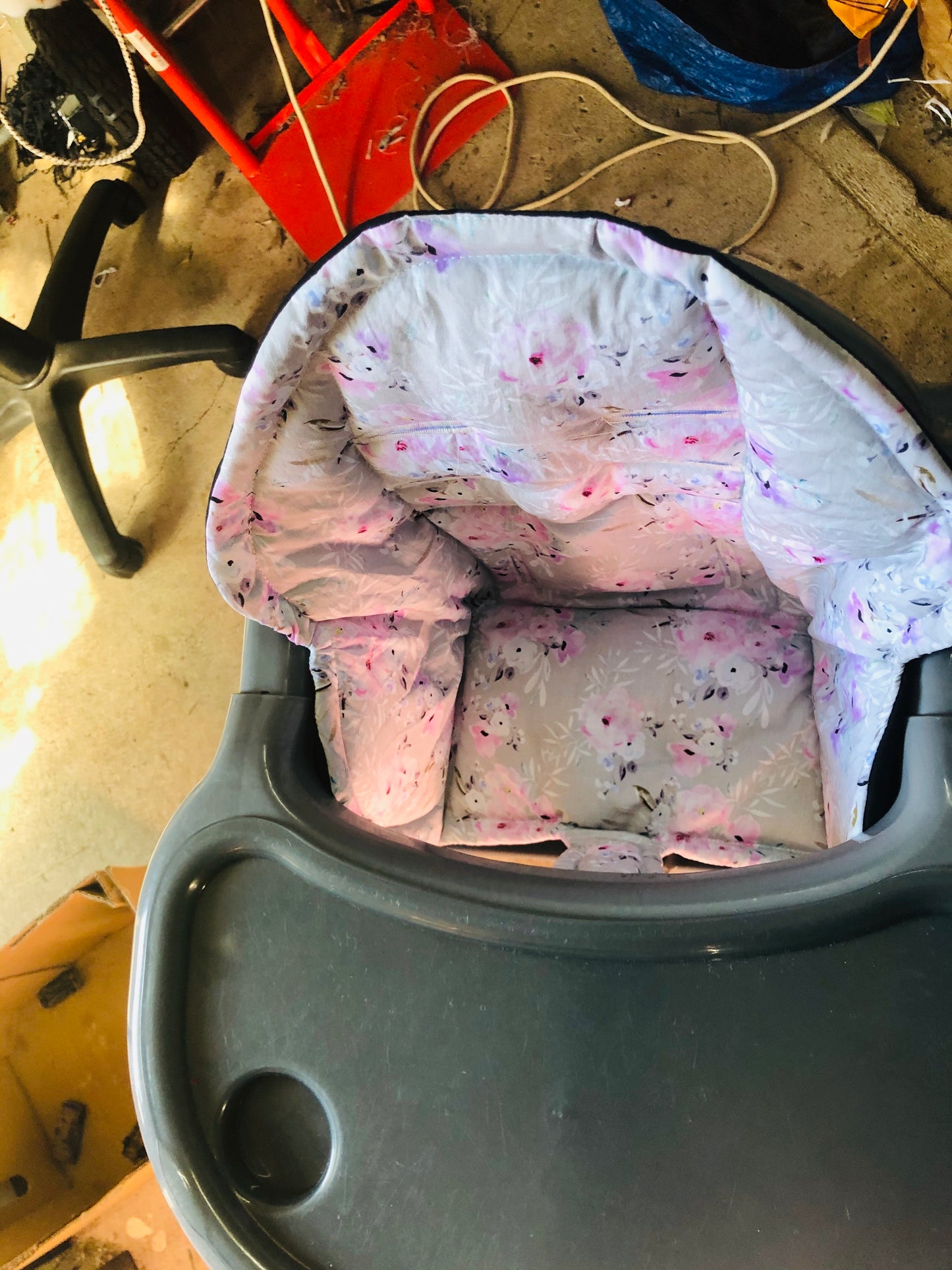 High chair cover